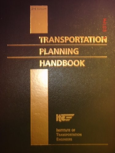 Cover for Transportation Planning Handbook