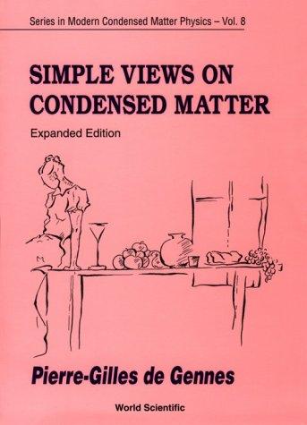 Cover for Simple views on condensed matter