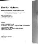 Cover for Family violence