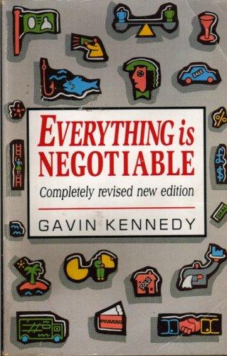 Cover for Everything Is Negotiable