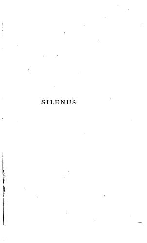 Cover for Silenus.