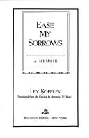 Cover for Ease my sorrows