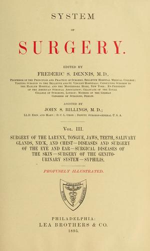 Cover for System of surgery