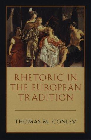 Cover for Rhetoric in the European tradition