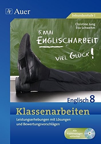 Cover for Klassenarbeiten Englisch 8