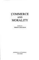 Cover for Commerce and morality