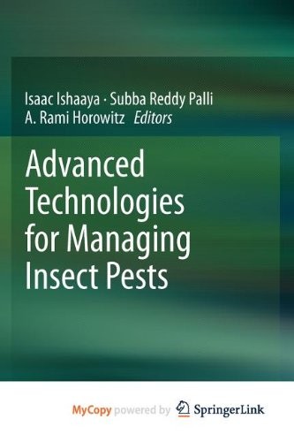 Cover for Advanced Technologies for Managing Insect Pests