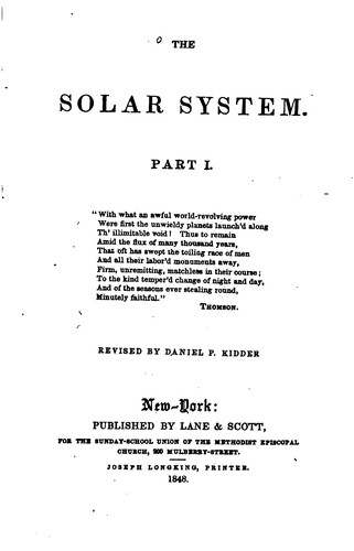 Cover for The Solar System