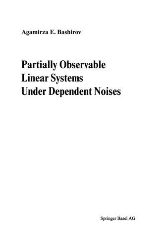 Cover for Partially Observable Linear Systems Under Dependent Noises