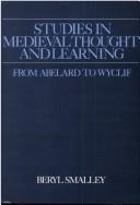 Cover for Studies in medieval thought and learning