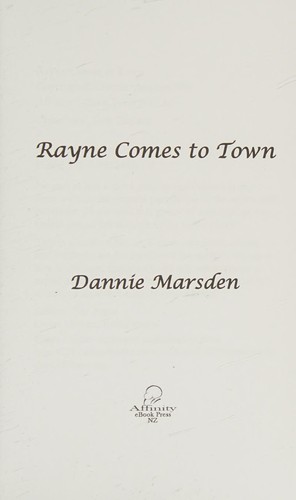 Cover for Rayne comes to town