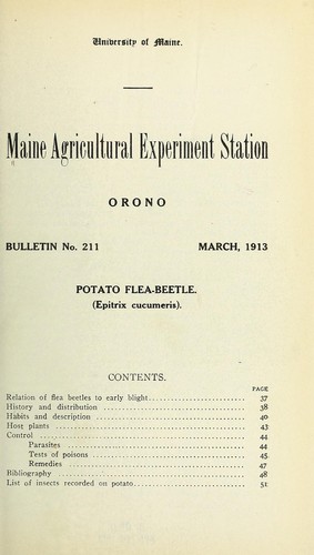 Cover for Potato flea-beetle (Epitrix cucumeris)