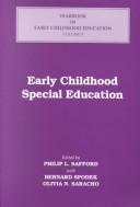 Cover for Early childhood special education