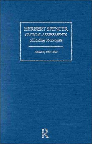 Cover for Herbert Spencer