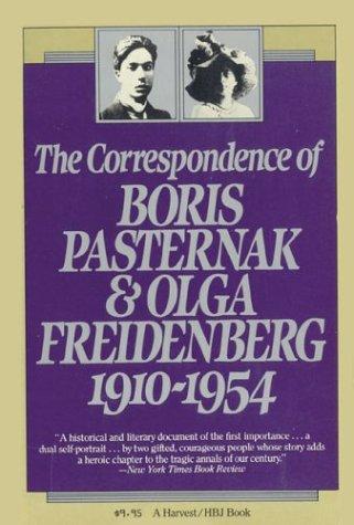 Cover for The Correspondence of Boris Pasternak and Olga Friedenberg
