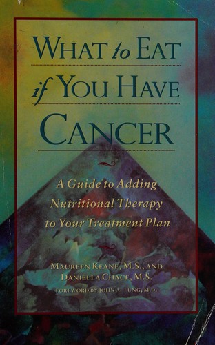 Cover for What to eat if youhave cancer