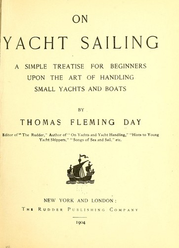 Cover for On yacht sailing