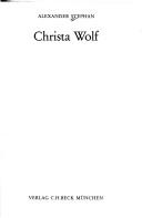 Cover for Christa Wolf