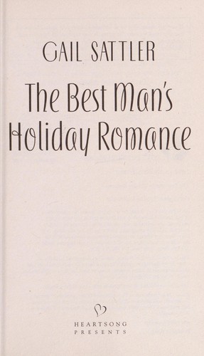 Cover for The best man's holiday romance
