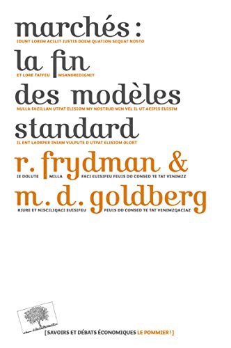 Cover for Marchés