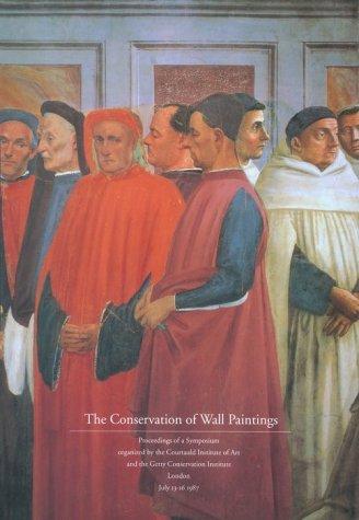Cover for The Conservation of wall paintings