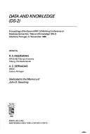 Cover for Data and knowledge (DS-2)