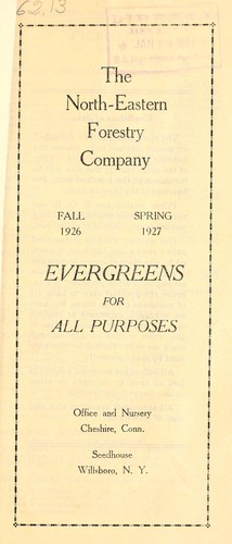 Cover for Evergreens for all purposes