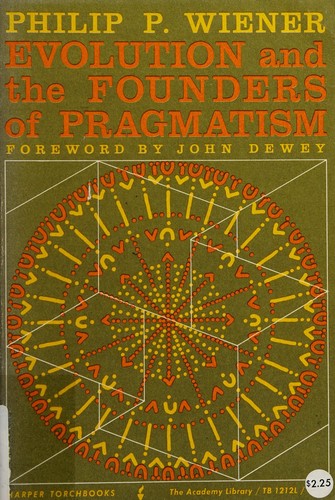 Cover for Evolution and the founders of pragmatism.
