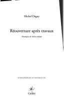 Cover for Réouverture après travaux