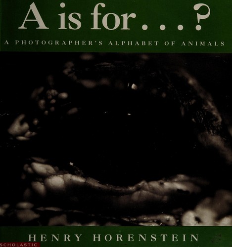 Cover for A is for-- ?