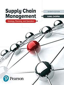 Cover for Supply chain management: strategy, planning, and operation