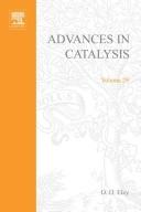 Cover for Advances in catalysis.