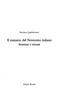 Cover for Il romanzo del Novecento italiano