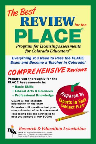 Cover for The best review for the PLACE, Program for Licensing Assessments for Colorado Educators