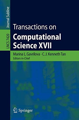 Cover for Transactions on Computational Science XVII