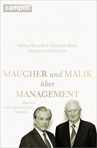 Cover for Maucher und Malik über Management
