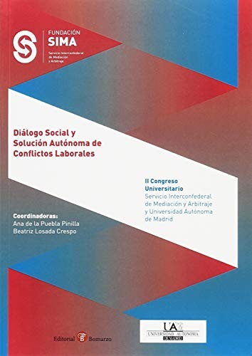Cover for Diálogo social y solución autónoma de conflictos laborales