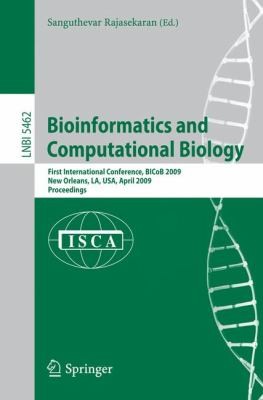 Cover for Bioinformatics and Computational Biology
            
                Lecture Notes in Bioinformatics