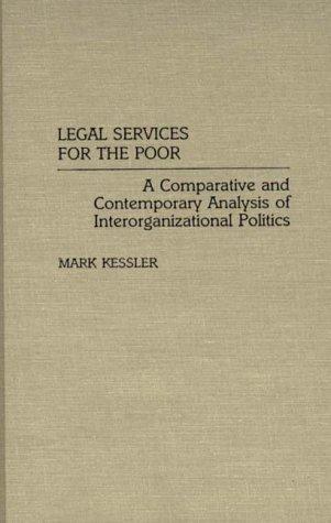 Cover for Legal services for the poor