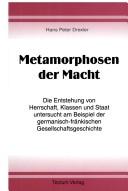 Cover for Metamorphosen der Macht