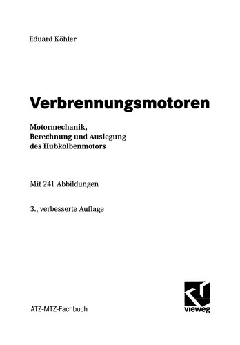 Cover for Verbrennungsmotoren