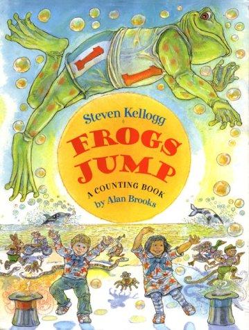 Cover for Frogs jump ; a counting book