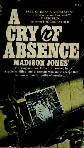 Cover for A cry of absence