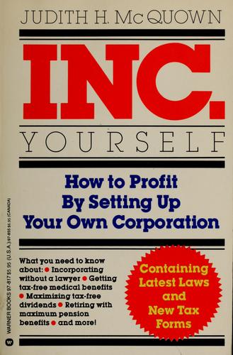Cover for Inc. yourself