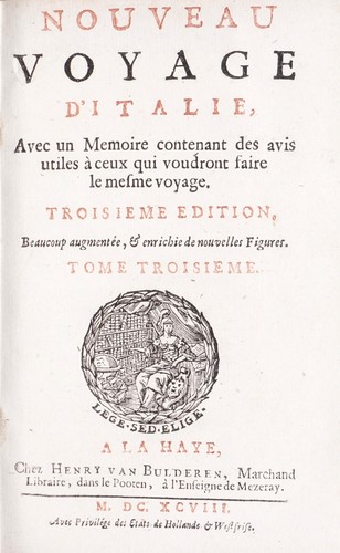 Cover for Nouveau voyage d'Italie