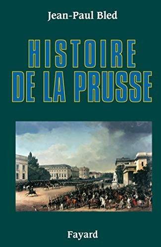 Cover for Histoire de la Prusse