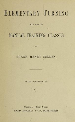 Cover for Elementary turning