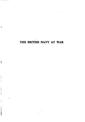 Cover for The British navy at war
