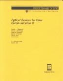 Cover for Optical devices for fiber communication II