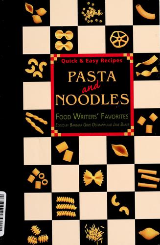 Cover for Pasta and noodles